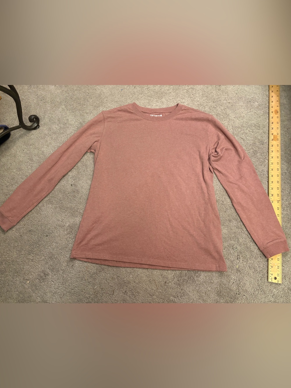 Carhartt Women's Long Sleeve Tee - Dusty Rose